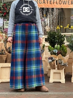 Handmade Wide Vintage Wool Blanket Trousers